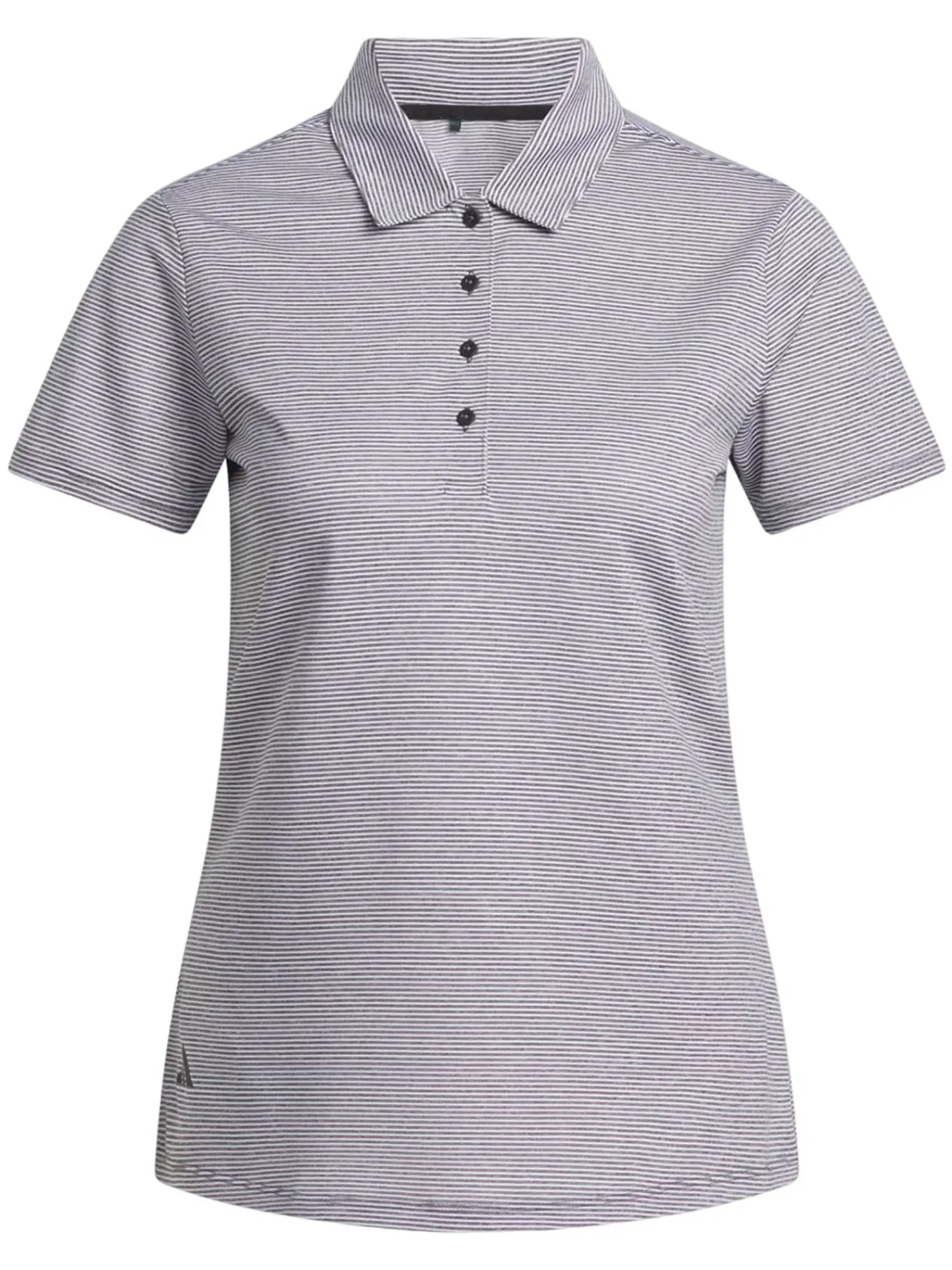 Adidas Shirts|Womens Ottoman Short Sleeve Polo Shirt - Black