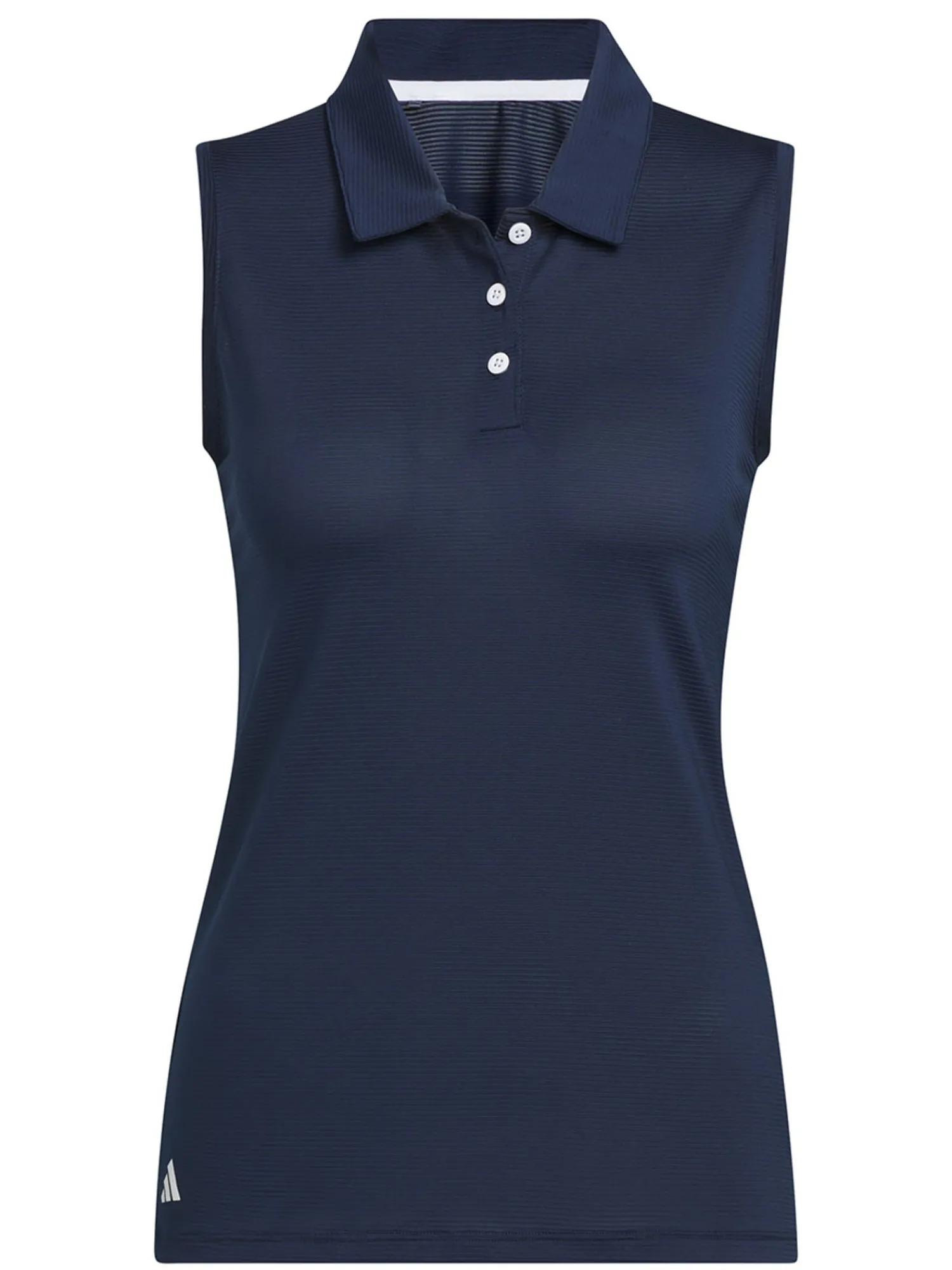 Adidas Shirts|Womens Ottoman Sleeveless Polo Shirt - Collegiate Navy