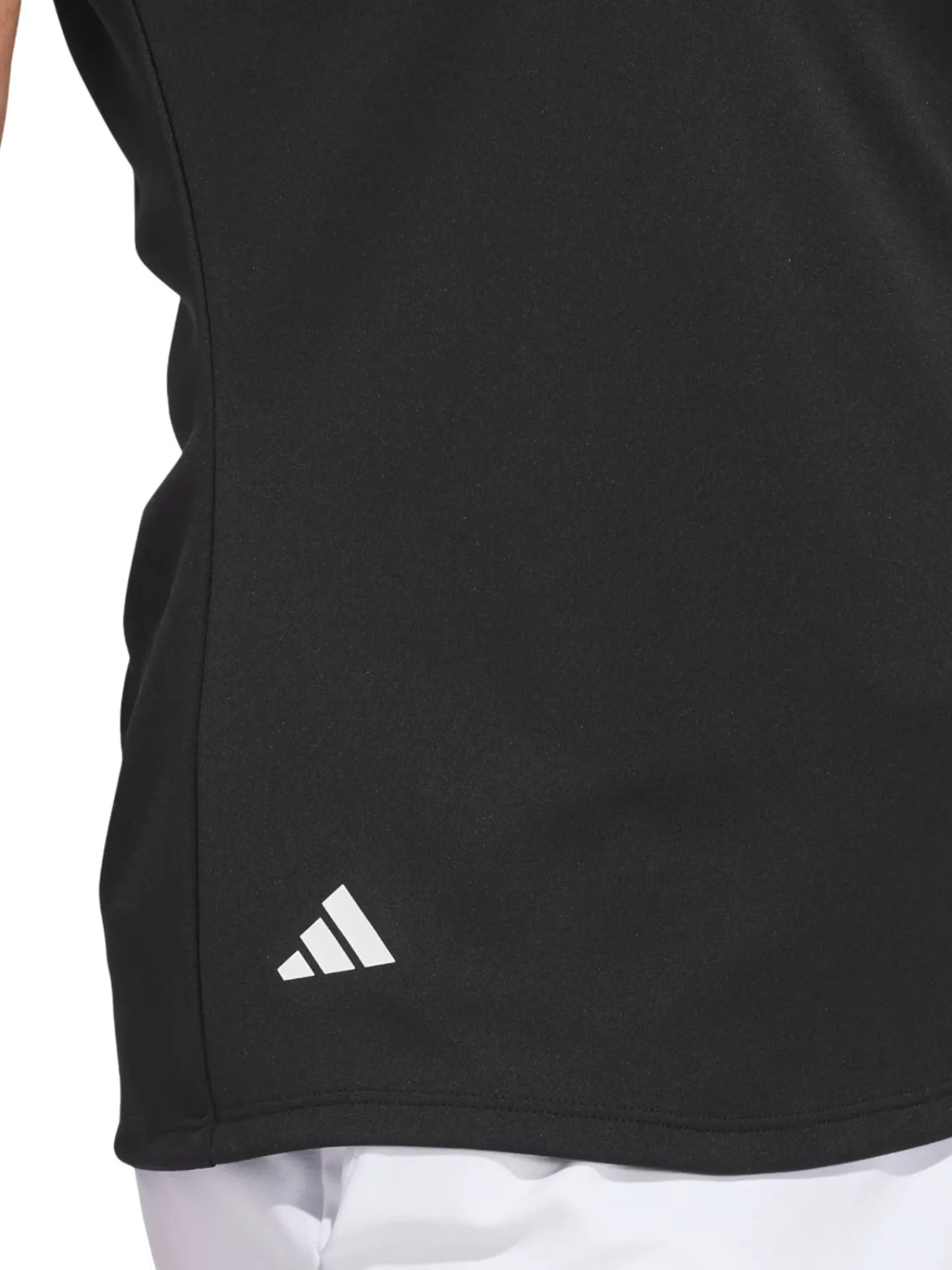 Adidas Shirts|Womens Solid Performance Short Sleeve Polo Shirt - Black