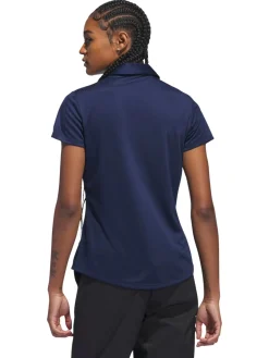 Adidas Shirts|Womens Solid Performance Short Sleeve Polo Shirt - Collegiate Navy
