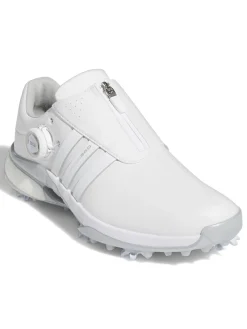Adidas Clearance Shoes|Women's Tour360 24 BOA Boost Golf Shoes - Ftwr White/Silver Met.