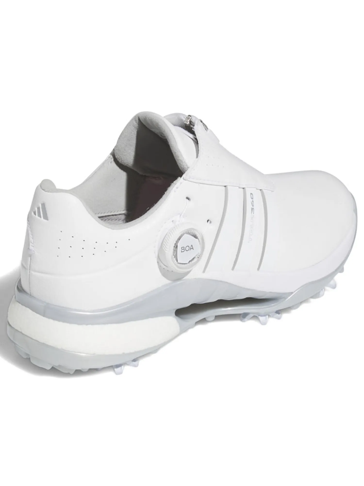Adidas Clearance Shoes|Women's Tour360 24 BOA Boost Golf Shoes - Ftwr White/Silver Met.