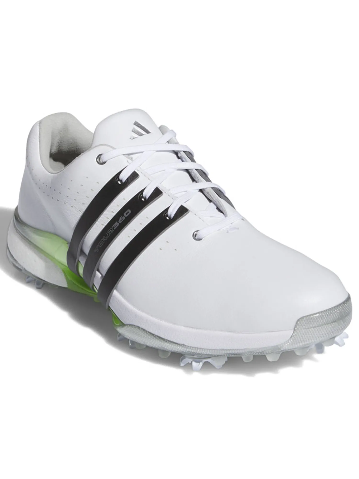 Adidas Clearance Shoes|Women's Tour360 24 Boost Golf Shoes - Ftwr White/Core Black/Green Spark