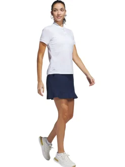 Adidas Shirts|Womens Ultimate365 Diamond Jacquard Polo Shirt - White