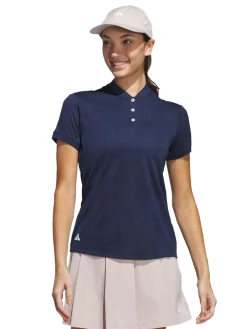 Adidas Shirts|Womens Ultimate365 Diamond Jacquard Polo Shirt - Collegiate Navy