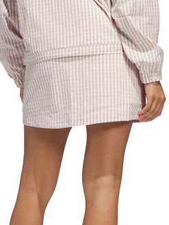 Adidas Skorts & Dresses|Womens Ultimate365 Gingham 15-Inch Skort - Wonder Taupe
