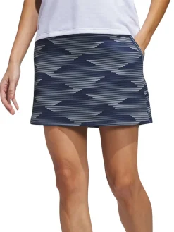 Adidas Skorts & Dresses|Womens Ultimate365 Printed 16-Inch Skort - Collegiate Navy
