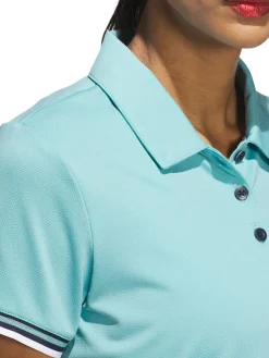 Adidas Shirts|Womens Ultimate365 Short Sleeve Polo Shirt - Mint Tone