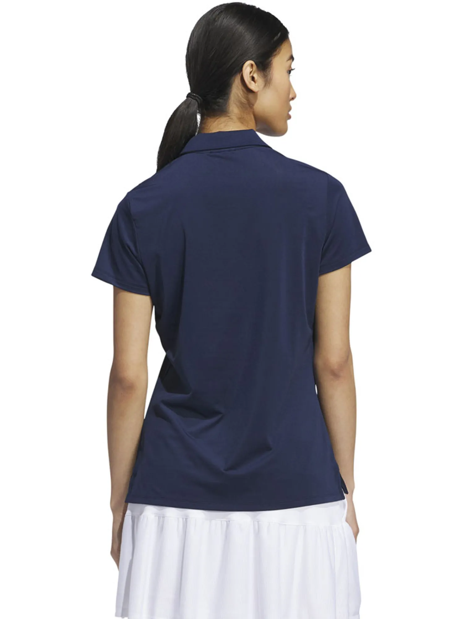 Adidas Shirts|Womens Ultimate365 Solid Short Sleeve Polo Shirt - Collegiate Navy