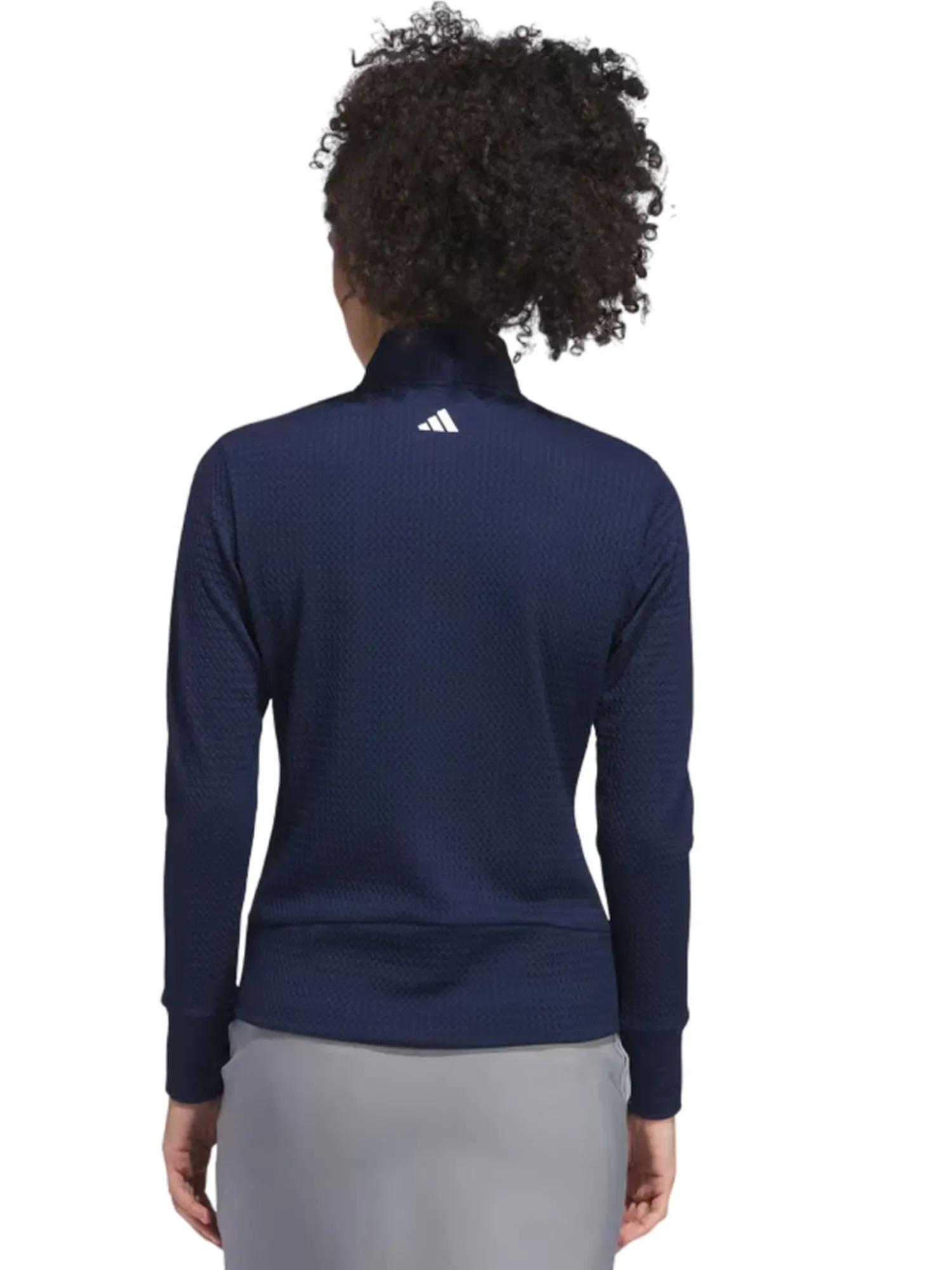 Adidas Jumpers|Womens Ultimate365 Texture Jacket - Collegiate Navy