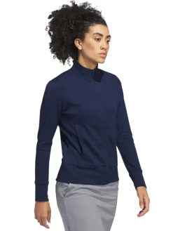Adidas Jumpers|Womens Ultimate365 Texture Jacket - Collegiate Navy