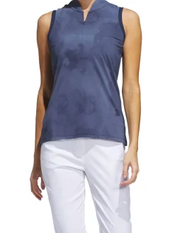 Adidas Shirts|Womens Ultimate365 Tour Sleeveless Polo Shirt - Collegiate Navy
