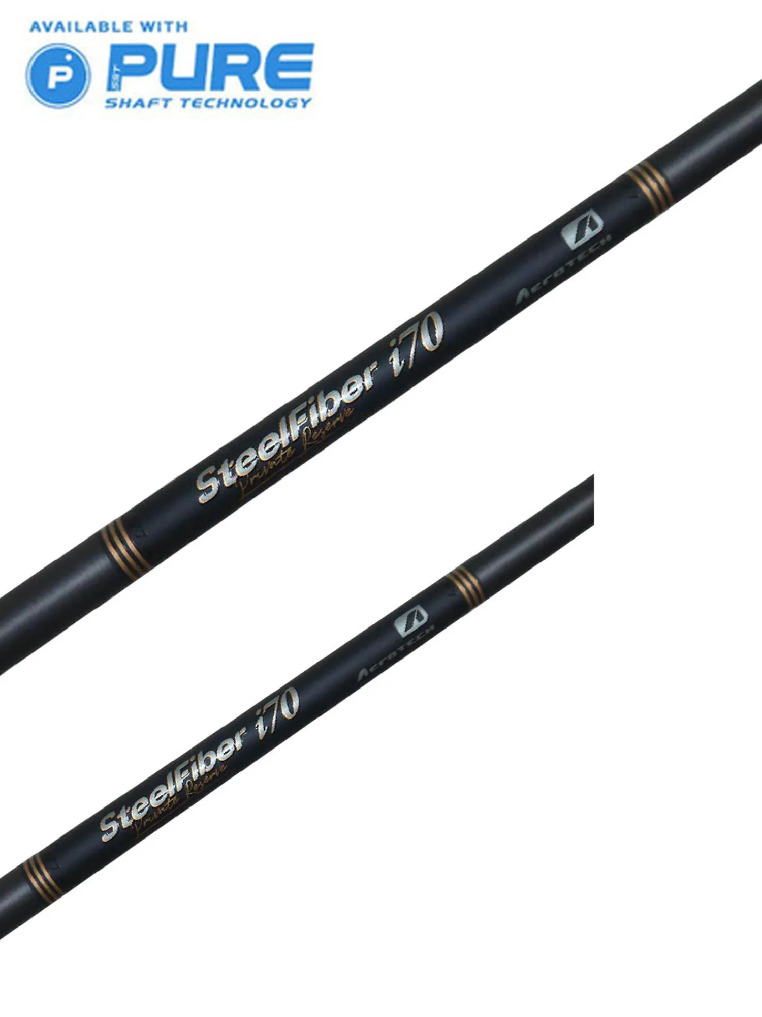 Aerotech Hybrid Shafts|Steelfiber Black Label Private Reserve Shaft - Parallel Tip Iron