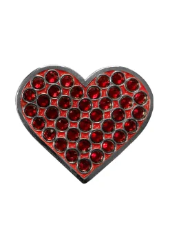 Cutter & Buck Ball Markers|Ahead Ball Marker - Crystal Red Heart