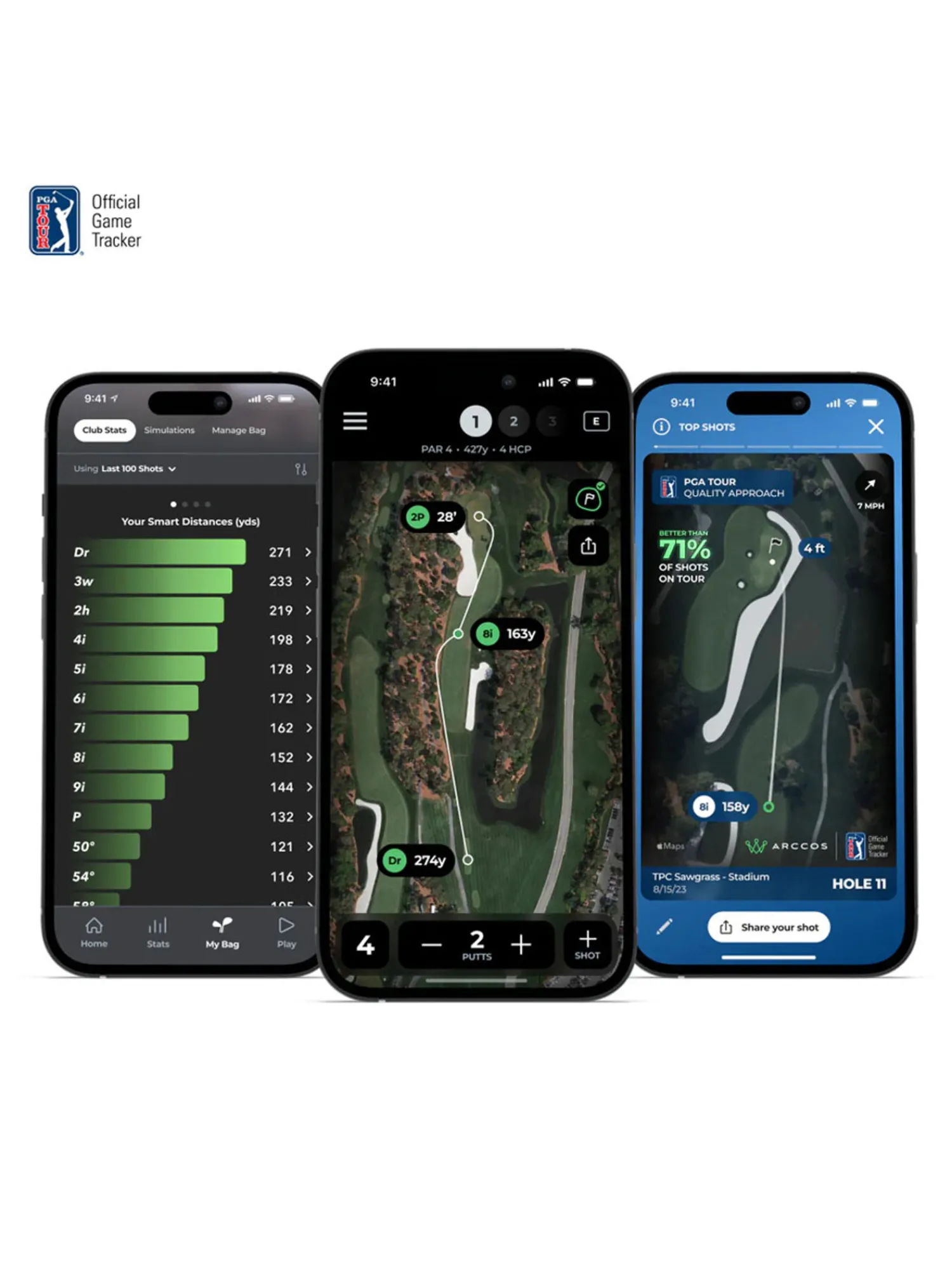 Arccos Game Tracking & Swing Analysers|Smart Sensors GEN4 - Green
