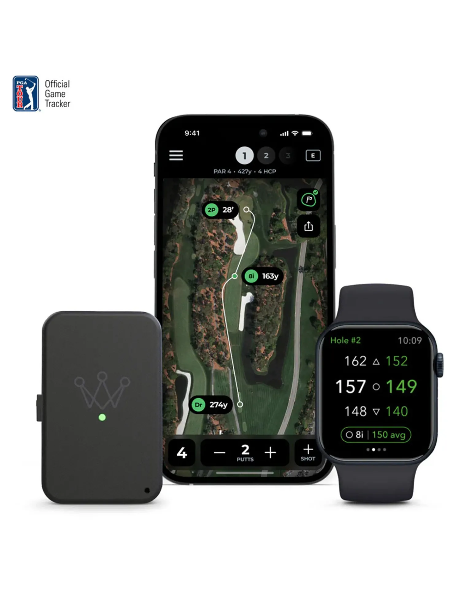 Arccos Game Tracking & Swing Analysers|Smart Sensors GEN4 - Green