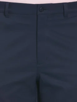 Ben Hogan Shorts|Active Waistband Flat Front 9-Inch Golf Short - Black Iris