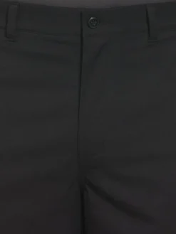Ben Hogan Shorts|Active Waistband Flat Front 9-Inch Golf Short - Caviar
