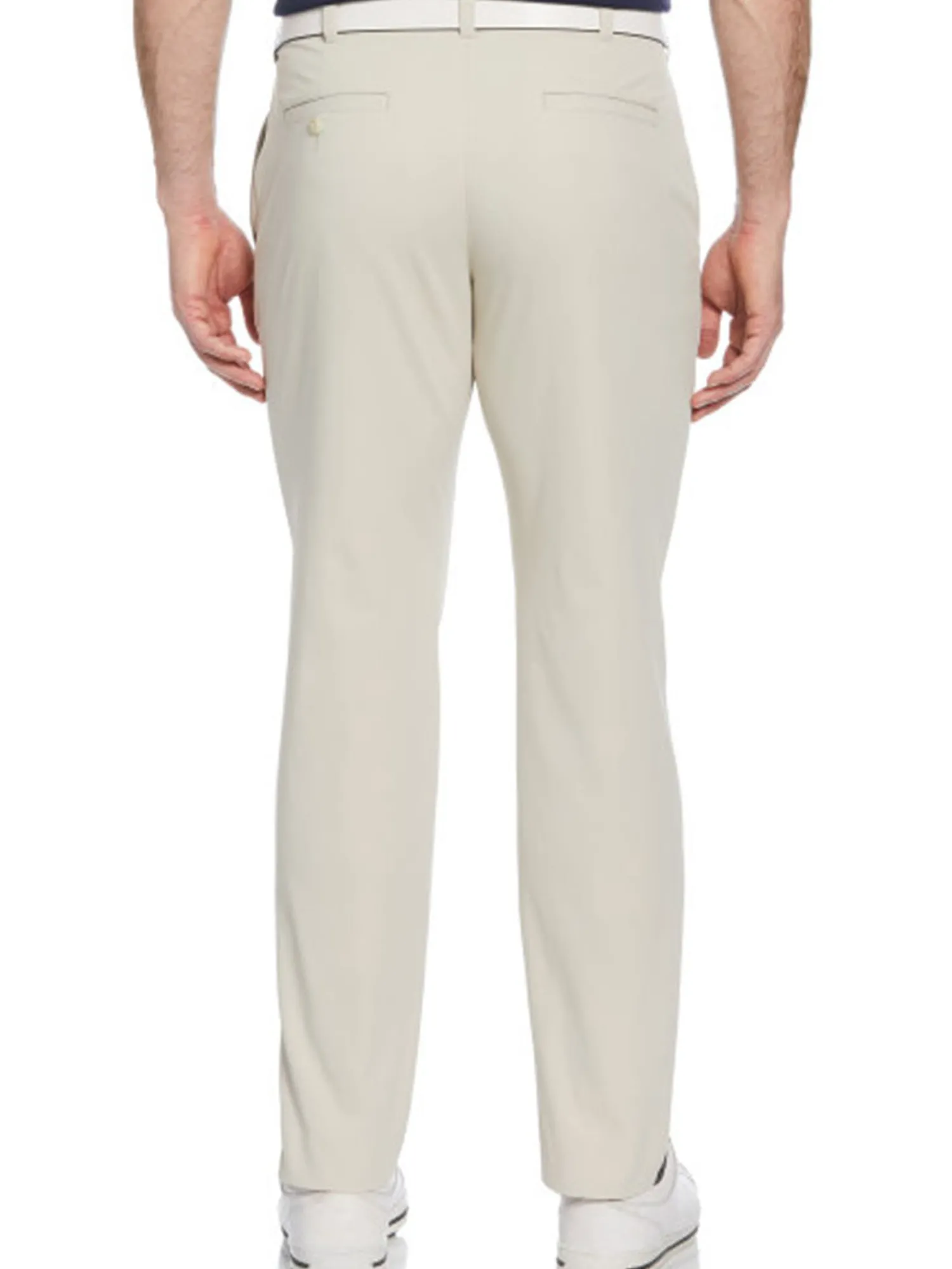 Ben Hogan Pants|Active Waistband Flat Front Golf Pant - Silver Lining