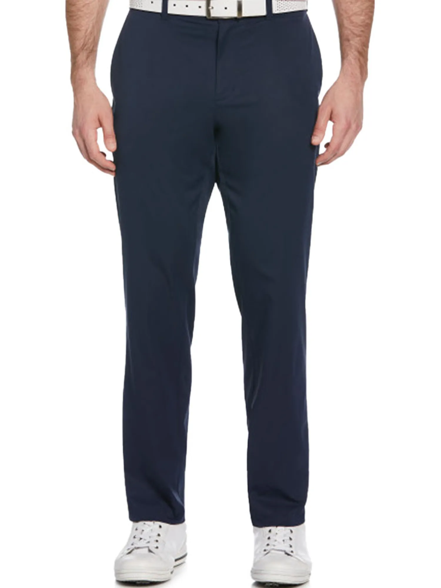 Ben Hogan Pants|Active Waistband Flat Front Golf Pant - Black Iris