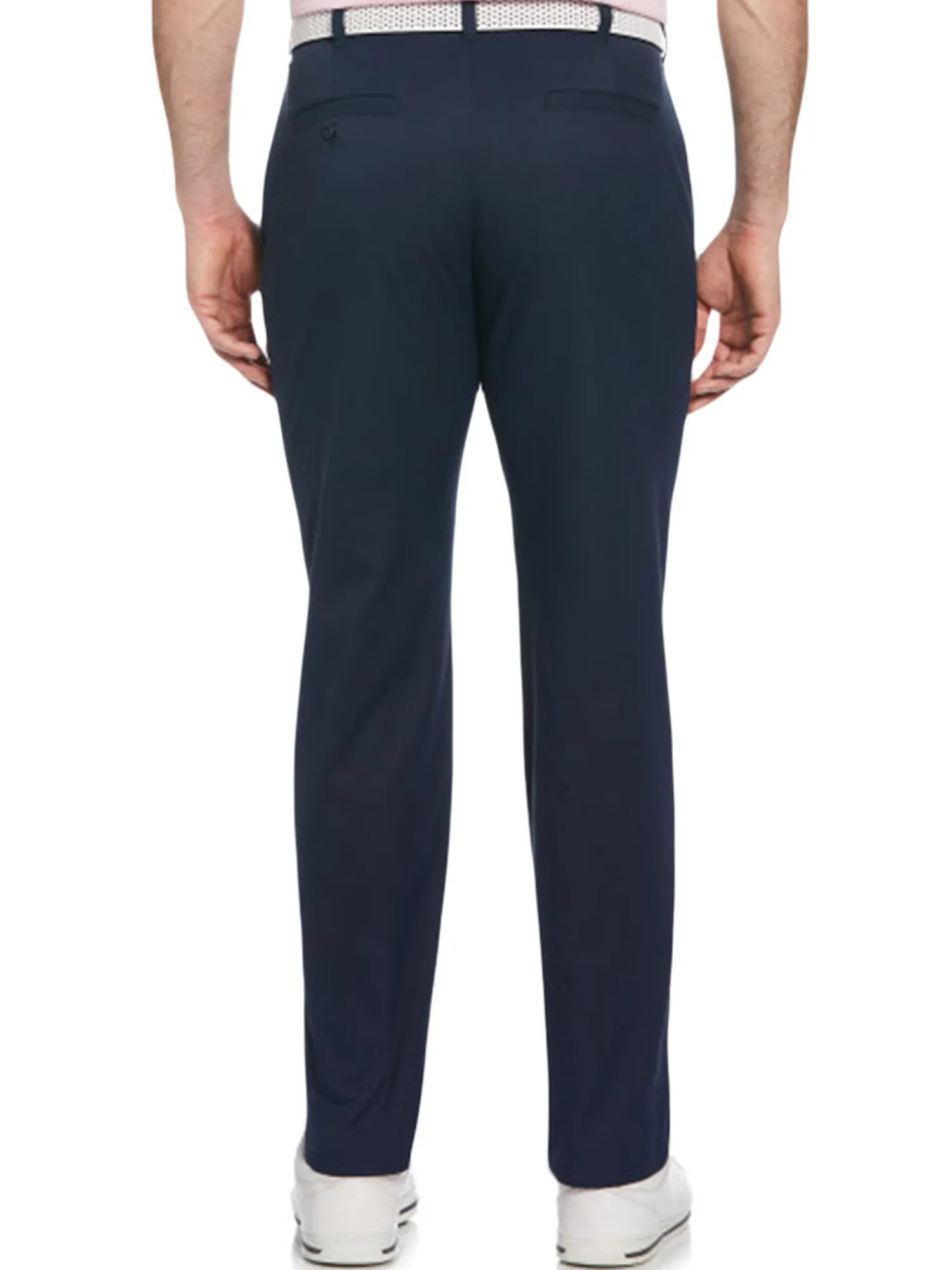 Ben Hogan Pants|Active Waistband Flat Front Golf Pant - Black Iris
