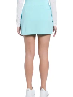 Ben Hogan Skorts & Dresses|Women's 16-Inch Solid Ventilated Skort - Waterspout
