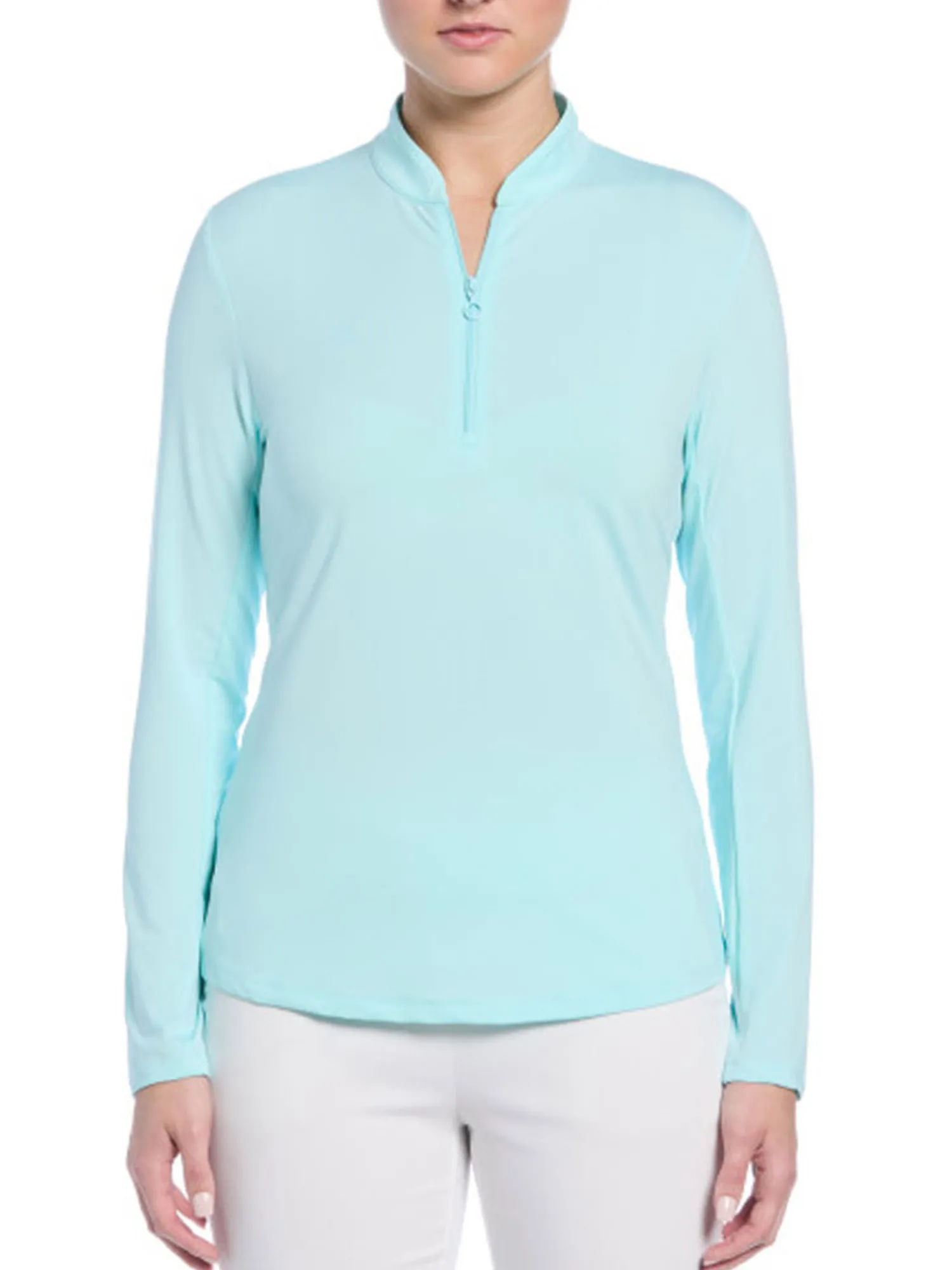 Ben Hogan Shirts|Women's Solid Sun Protection Long Sleeve Top - Waterspout