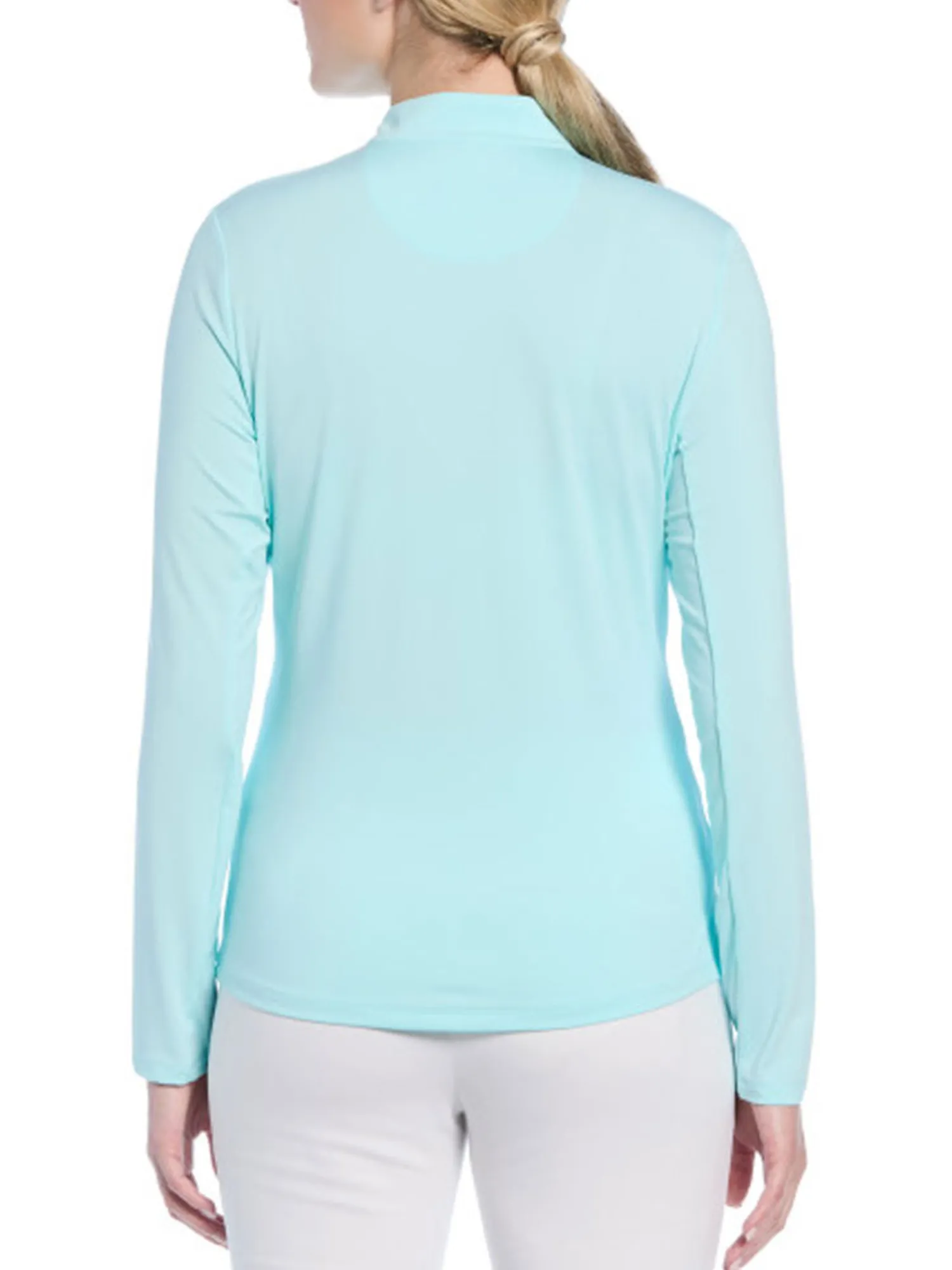 Ben Hogan Shirts|Women's Solid Sun Protection Long Sleeve Top - Waterspout