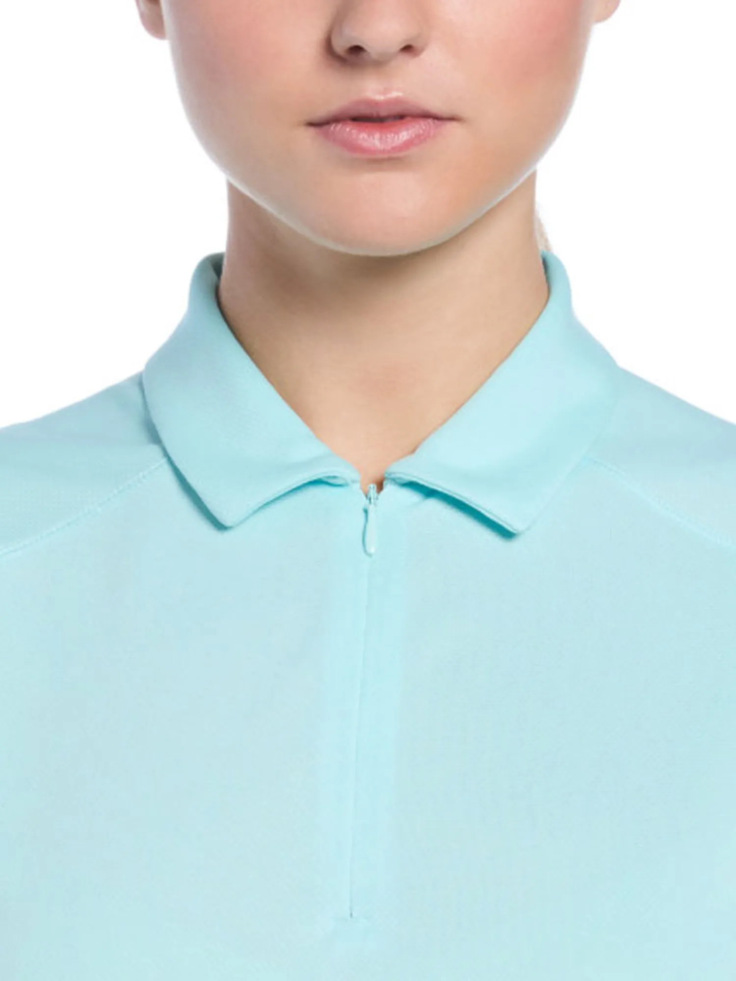 Ben Hogan Shirts|Women's Solid Ventilation Sleeveless Polo - Waterspout