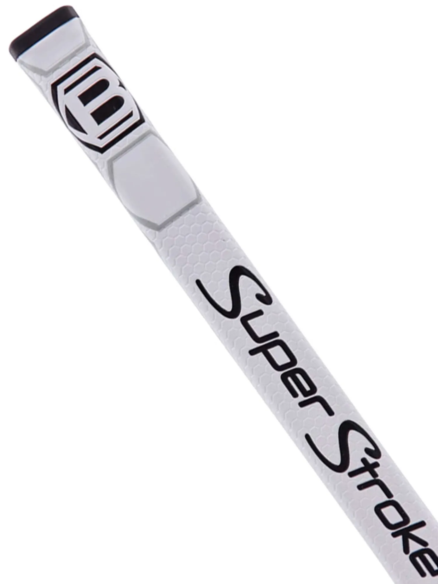 Bettinardi Putter Grips|Hex B SuperStroke Traxion Pistol GT 1.0 Putter Grip - Wht/Gry/Blk
