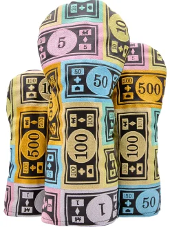 Bettinardi Club Covers|Monopoly Money Headcover Set