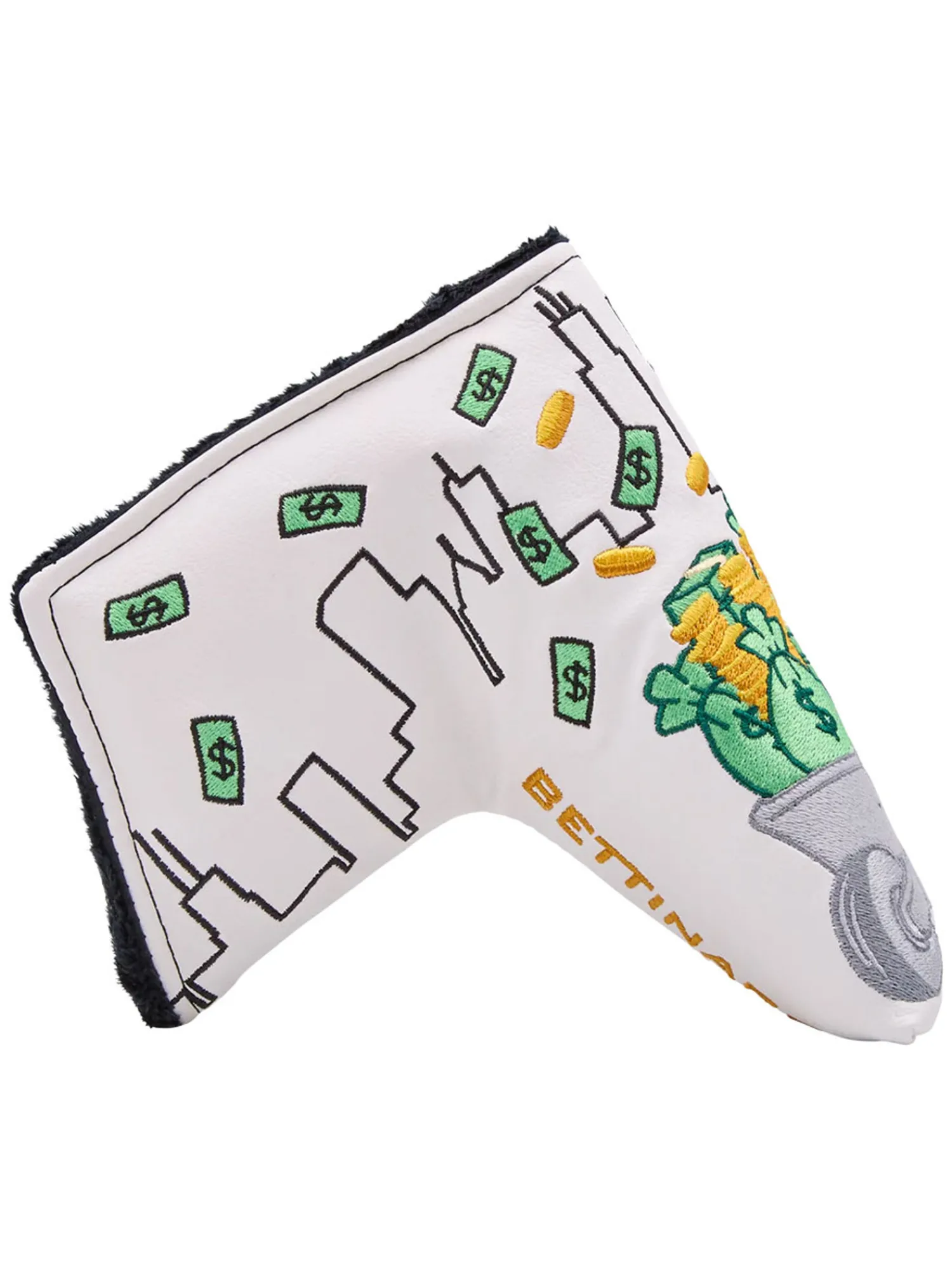 Bettinardi Club Covers|Monopoly Wheelbarrow Wizard Blade Putter Cover Ltd