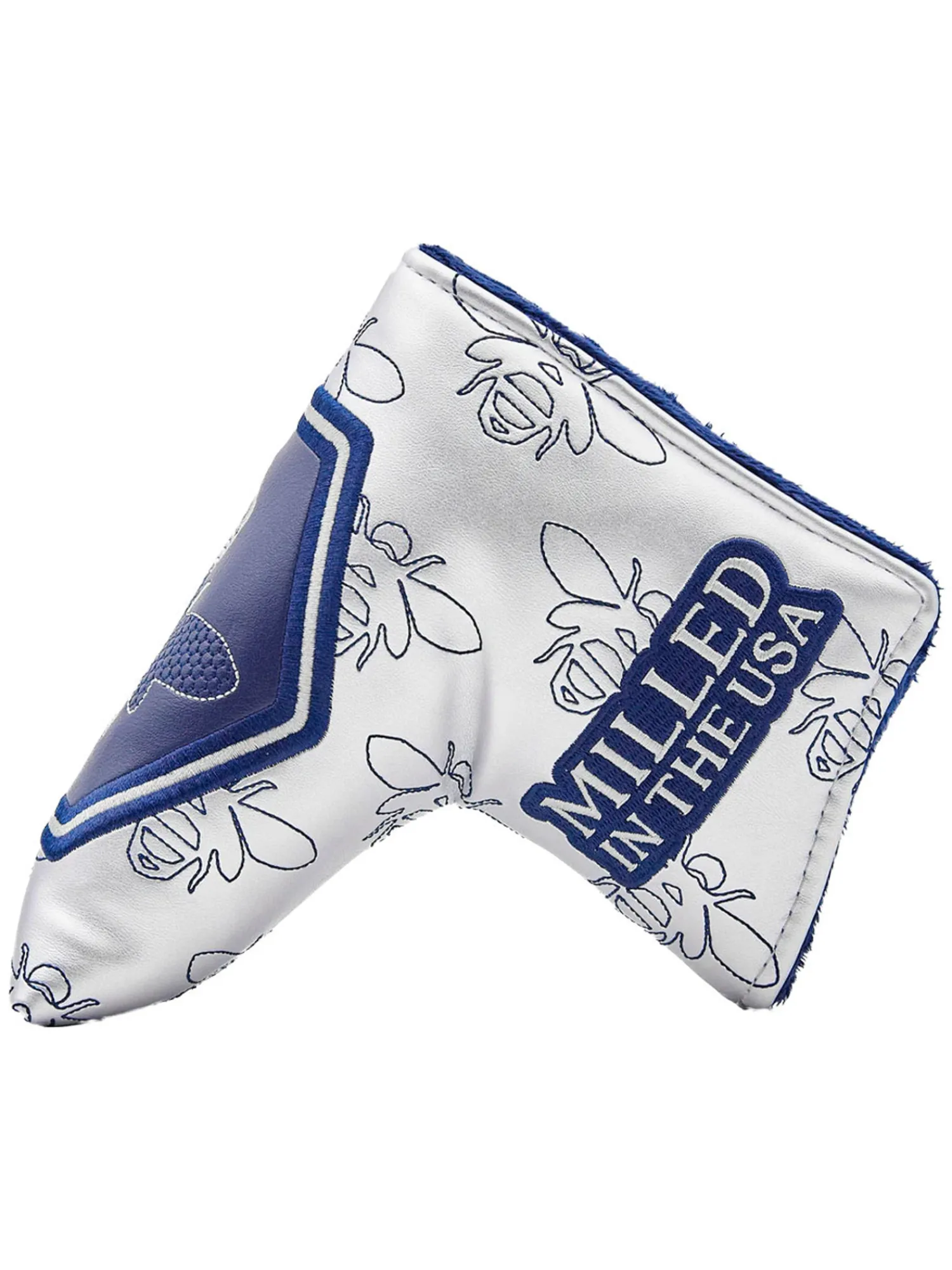 Bettinardi Club Covers|Queen B 2025 Putter Cover - Silver/Blue