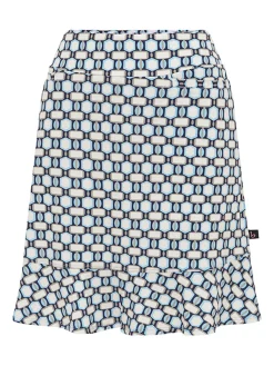 Birdee Sport Skorts & Dresses|Women's Astra Wave 18" Skort - White/Crystal