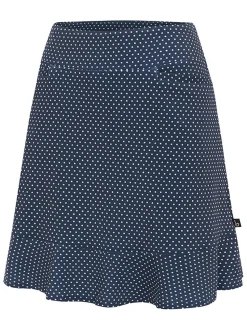 Birdee Sport Skorts & Dresses|Women's Cosmic Wave 18" Skort - White/Navy