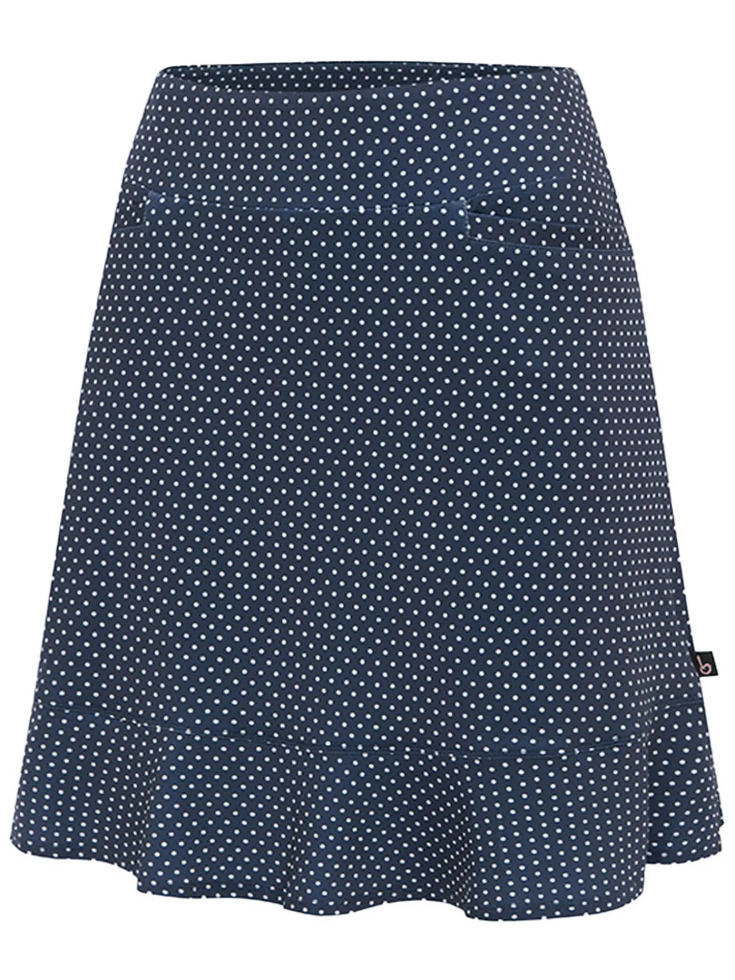 Birdee Sport Skorts & Dresses|Women's Cosmic Wave 18" Skort - White/Navy