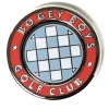 Bogey Boys Ball Markers|Check Ball Marker - Tangerine