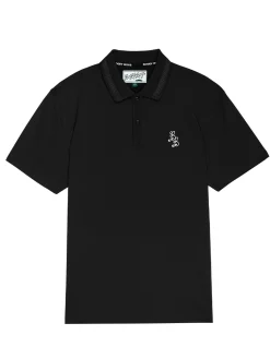 Bogey Boys Shirts|Essential Athletic Polo - Black