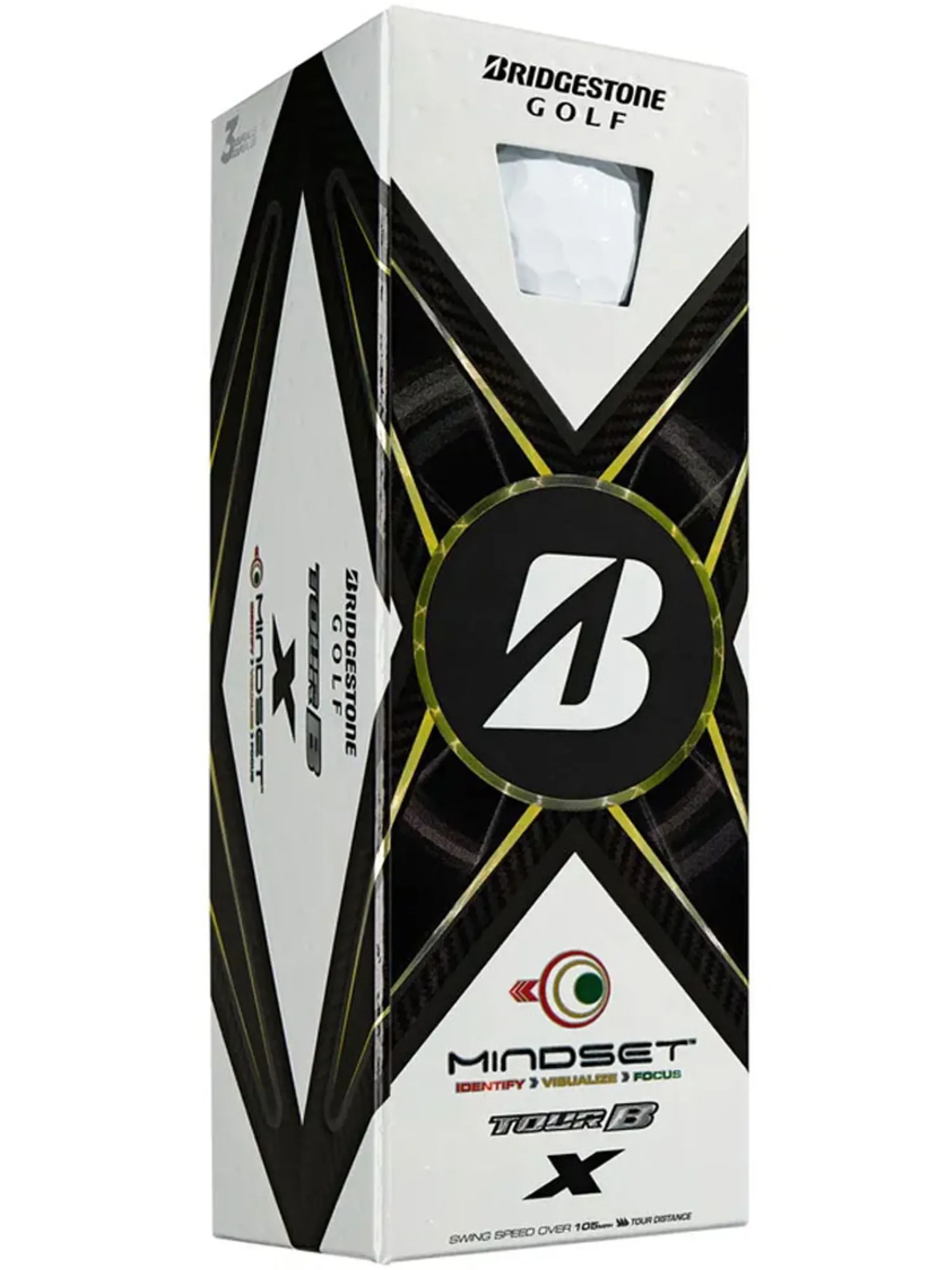 Bridgestone New Golf Balls|TOUR B X MindSet Golf Balls