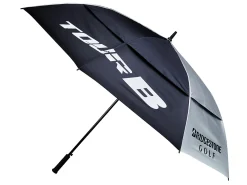Bridgestone Umbrellas|Tour Umbrella - Silver/Black