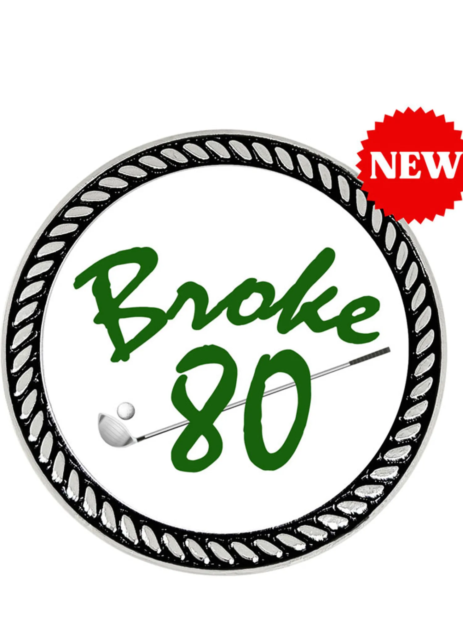 Navika Ball Markers|Broke 80 Ball Marker