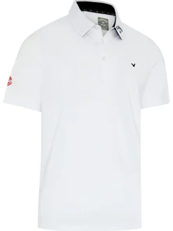 Callaway Shirts|3 Chev Odyssey Tour Polo - Bright White