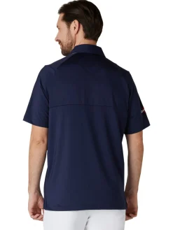 Callaway Shirts|3 Chev Odyssey Tour Polo - Peacoat