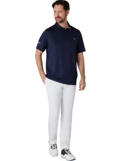 Callaway Shirts|3 Chev Odyssey Tour Polo - Peacoat