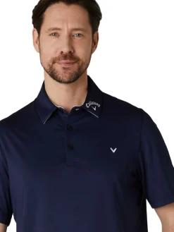 Callaway Shirts|3 Chev Odyssey Tour Polo - Peacoat