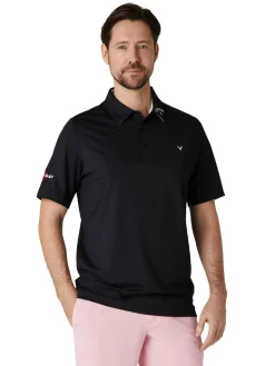 Callaway Shirts|3 Chev Odyssey Tour Polo - Caviar