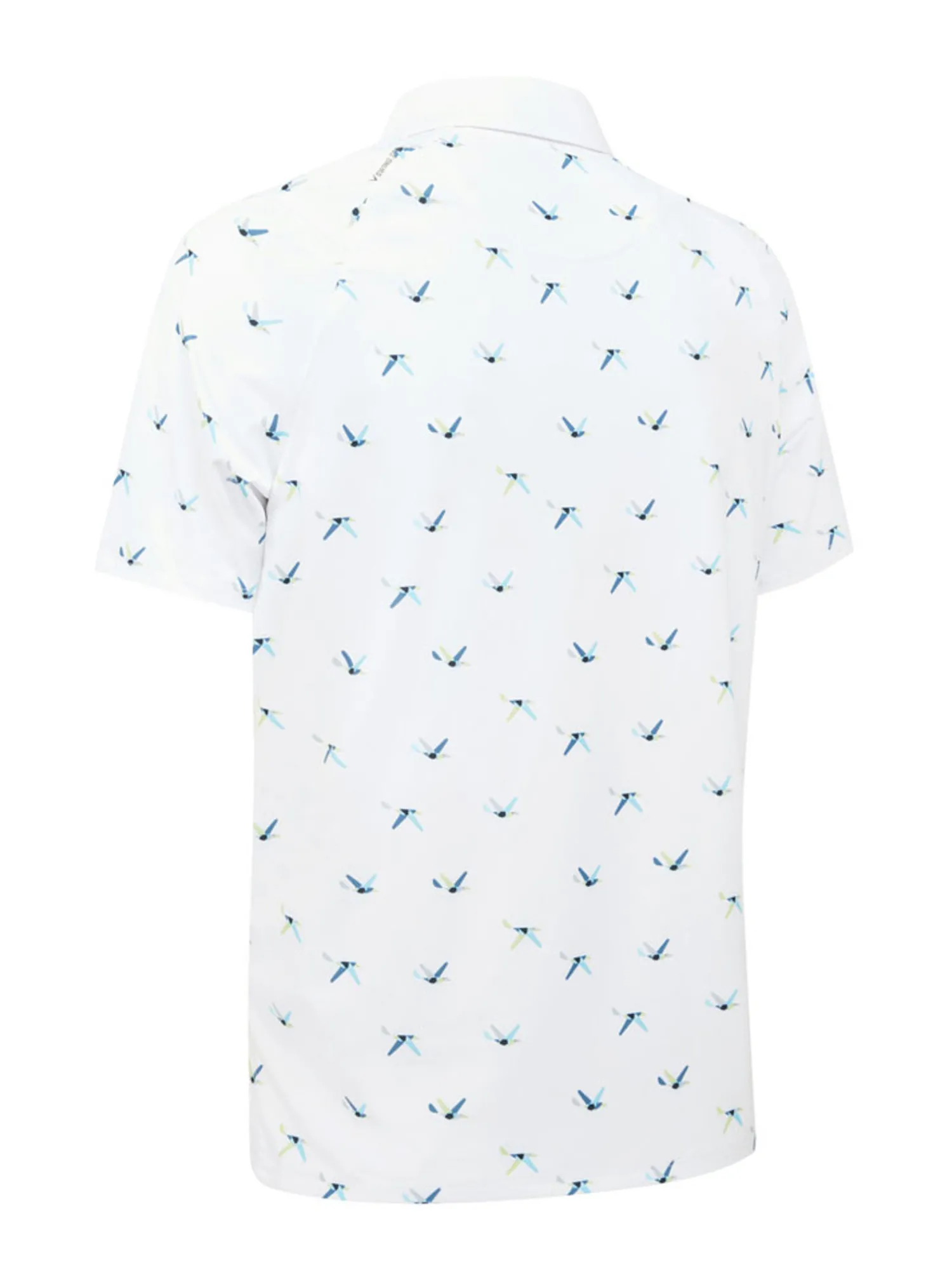 Callaway Shirts|All Over Birdie Polo - Bright White