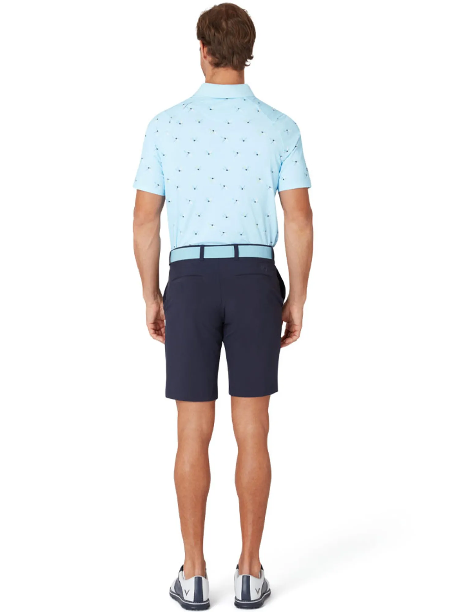 Callaway Shirts|All Over Birdie Polo - Arctic Paradise