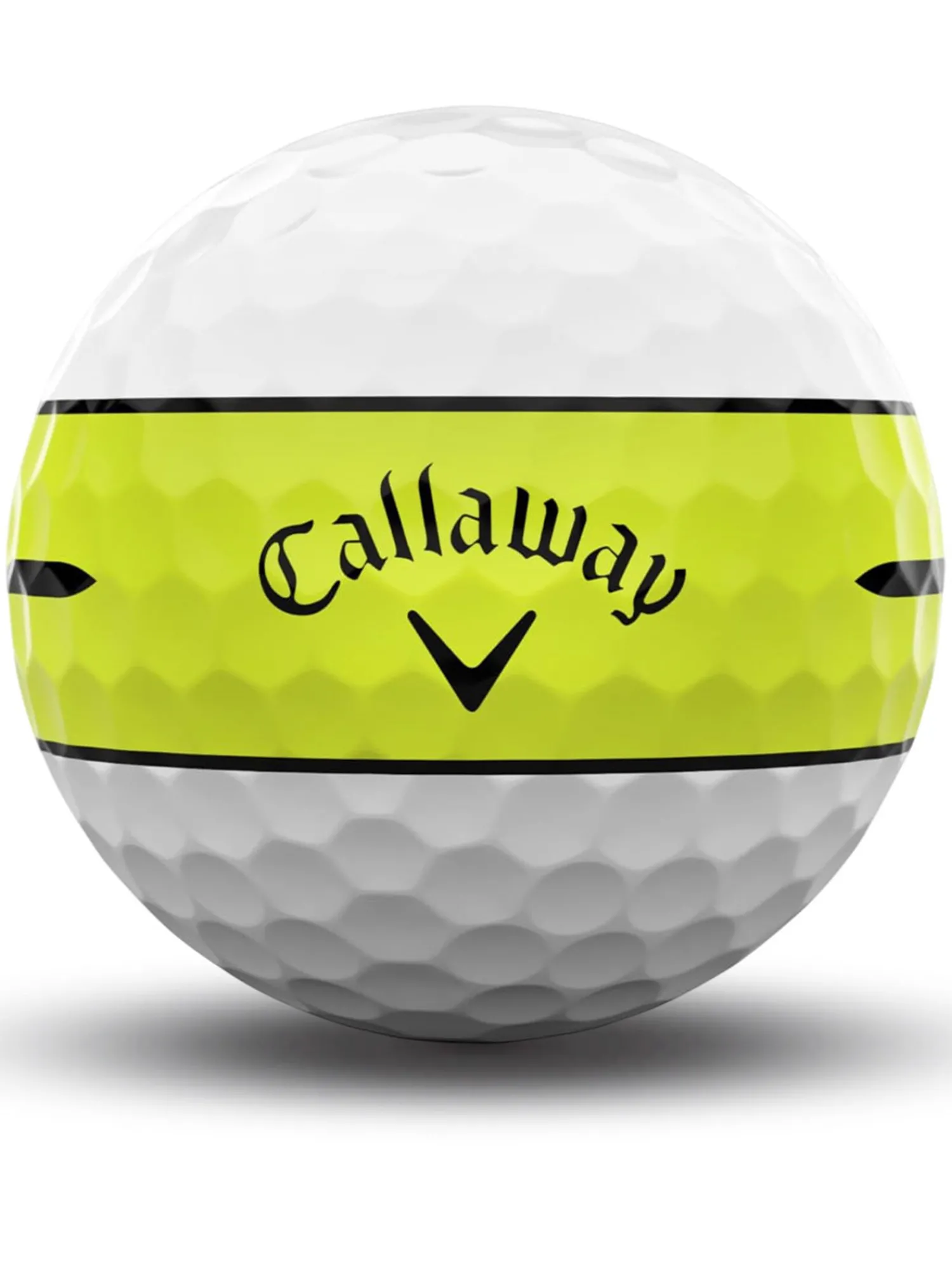 Callaway New Golf Balls|Chrome Soft 360 Yellow Stripe Golf Balls