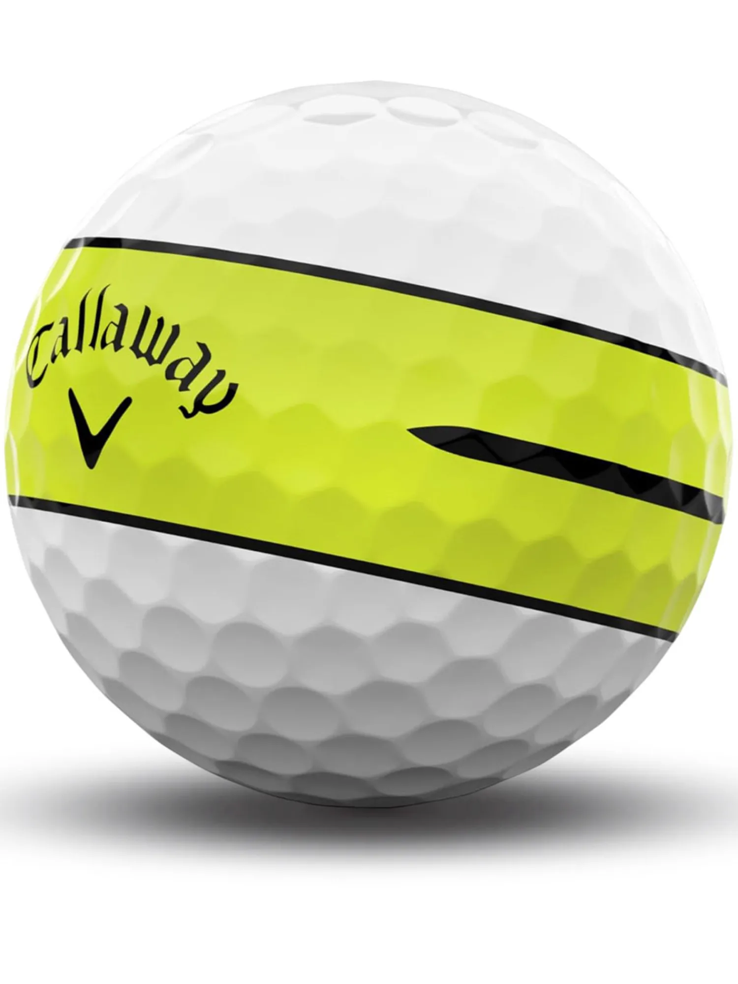 Callaway New Golf Balls|Chrome Soft 360 Yellow Stripe Golf Balls